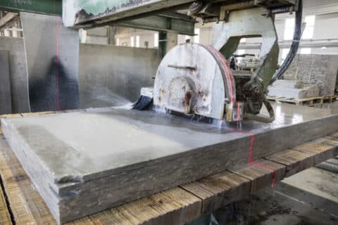 precision machinery used by stone fabricators